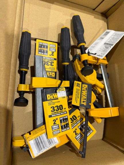Lot - Dewalt Clamps image