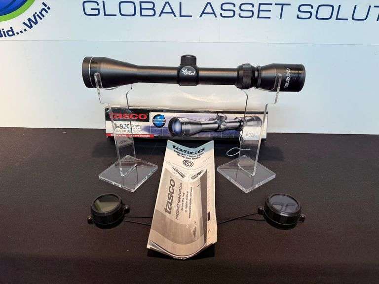 Tasco 3-9x 40mm Silver Antler Riflescope image