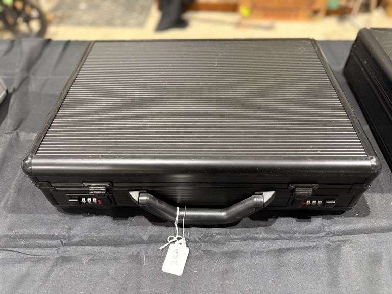 Aluminum Briefcase - Black image