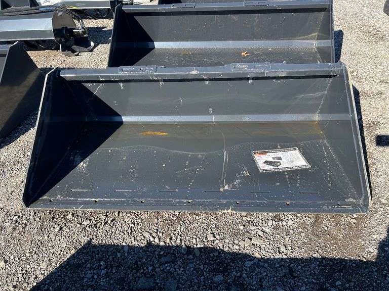 2025 Wolverine Unused TDB-11-72W Skid Steer Duty Bucket image
