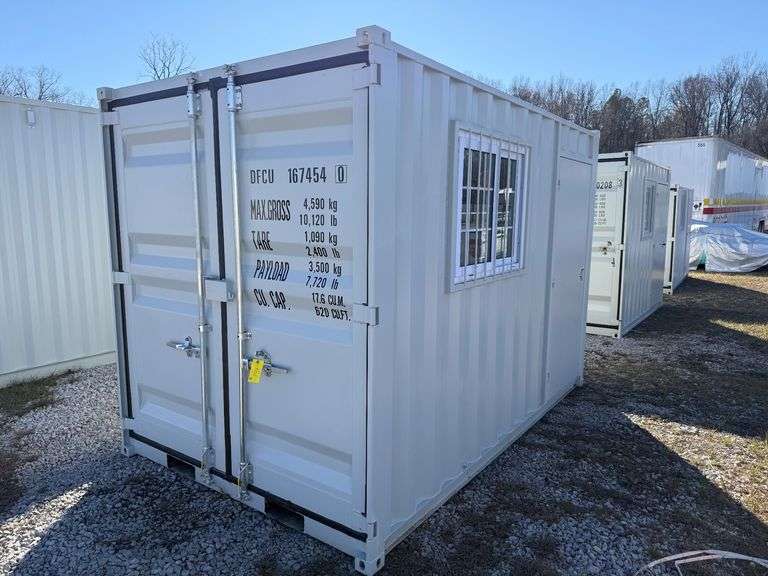 2025 "One Use" 12ft Steel Office Container image
