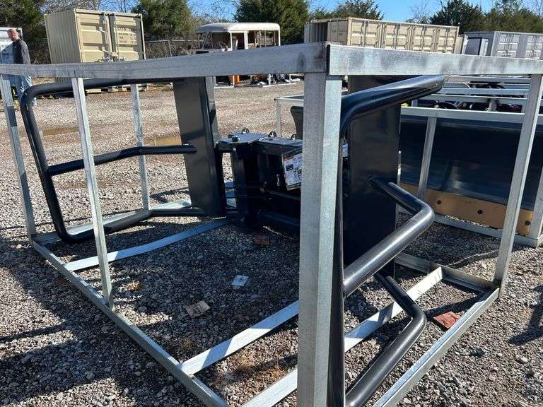 2025 Wolverine Unused BSH-12-75D Skidsteer Bale Squeeze image