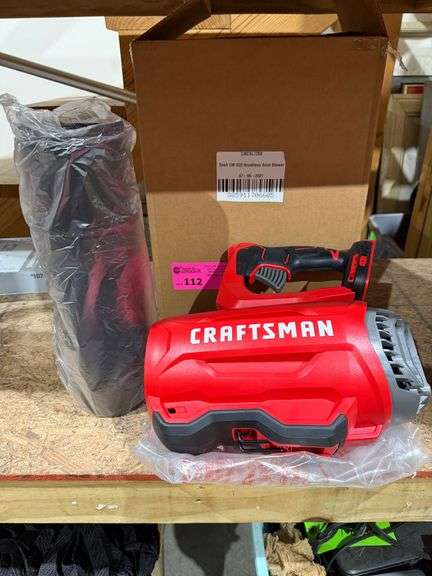 New Craftsman CMCBL720B Brushless Axial Blower - Tool Only image