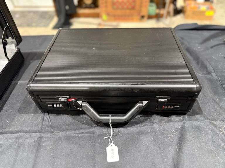 Aluminum Briefcase - Black image