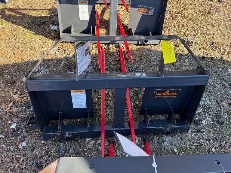 2025 Landhonor Unused BS-12-2500G Skidsteer Bale Spears image