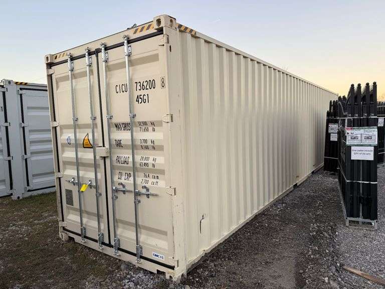 2025 "One Use" 40ft Steel Storage Container image