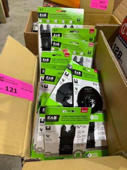 Lot - EAB Assorted Oscillating Blades image