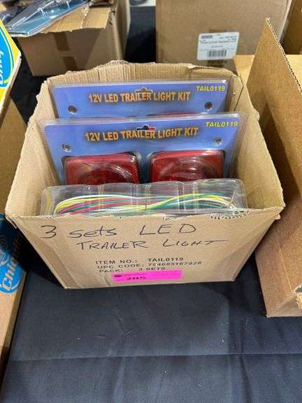 (3) LED Trailer Lights image