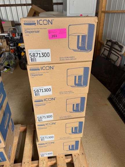 (5) ICON Toilet Paper Roll Dispenser image