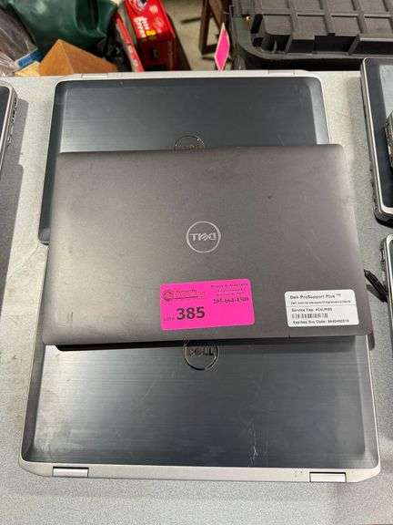 (3) Dell Laptops image