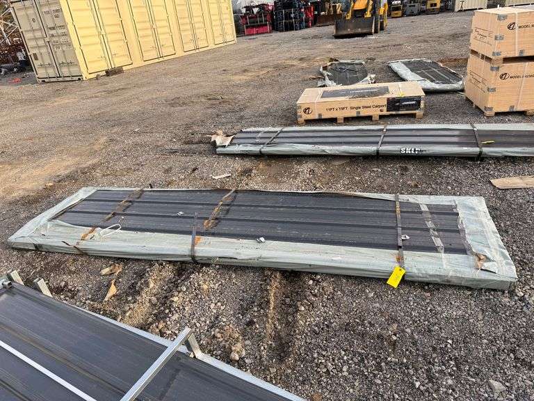 2025 SKLP Unused Corrugated Steel Panels image