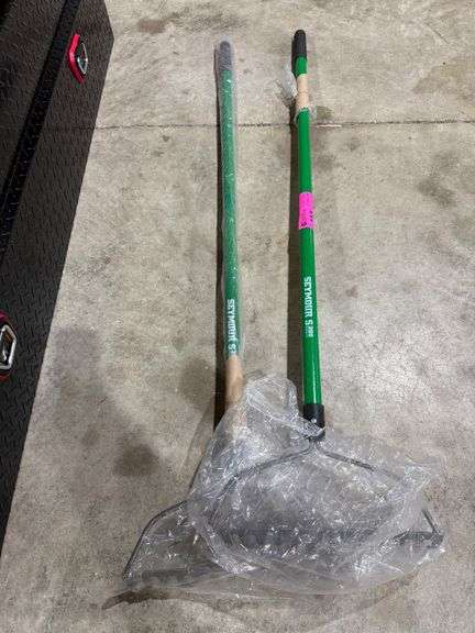 (2) Garden Rake with Fiberglass Handle image