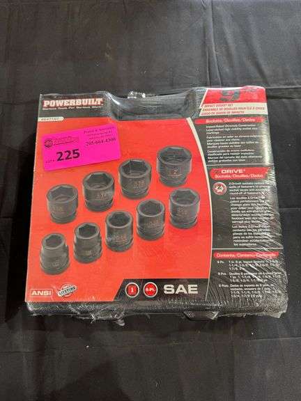 9-Pc Impact Socket Set image