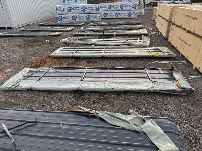 2025 SKLP Unused Corrugated Steel Panels image