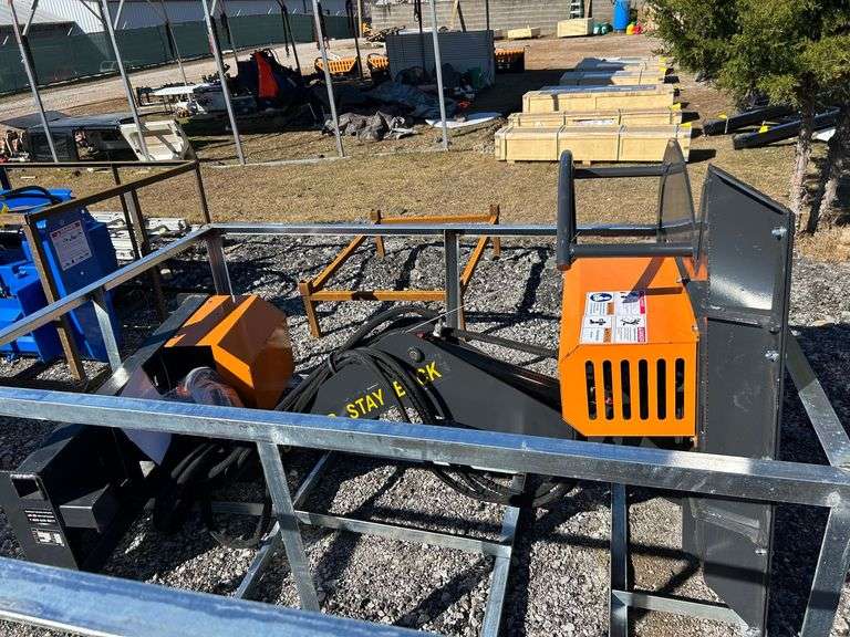 2025 Landhonor Unused ABC-13-125A Skid Steer Articulating Brush Cutter image