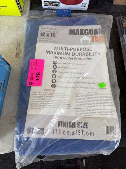 Maxguard Multi-Purpose Maximum Durability 12x16 Tarp image