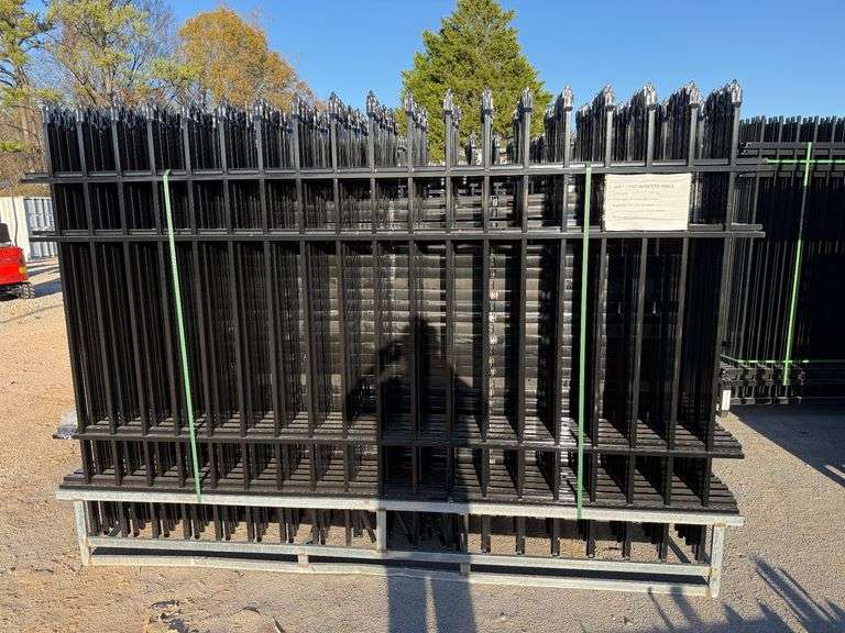 2025 Aboss Unused 10ft x 7ft Powder Coated Site Fence image