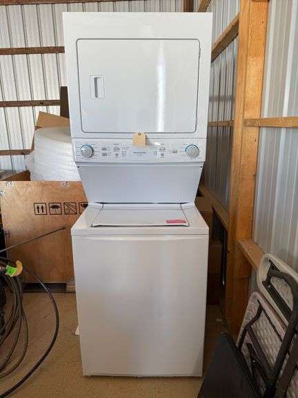 Frigidaire Quiet Pack Washer/Dryer Laundry Center  - Gas image