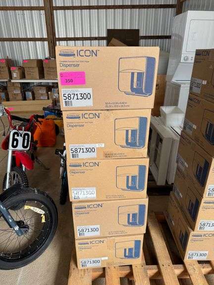 (5) ICON Toilet Paper Roll Dispenser image