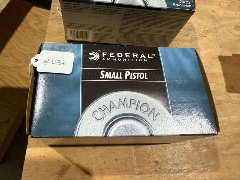 Federal Small Pistol Primers - Qty: 1000 image