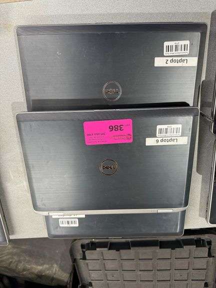 (3) Dell Laptops image