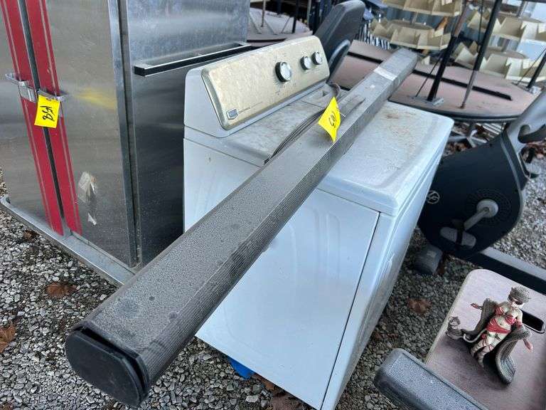 Da-Lite Pull Down Projector Screen With Tripod Legs image