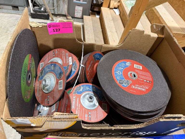Large Lot - Diablo Grinding and Cutting Wheels image