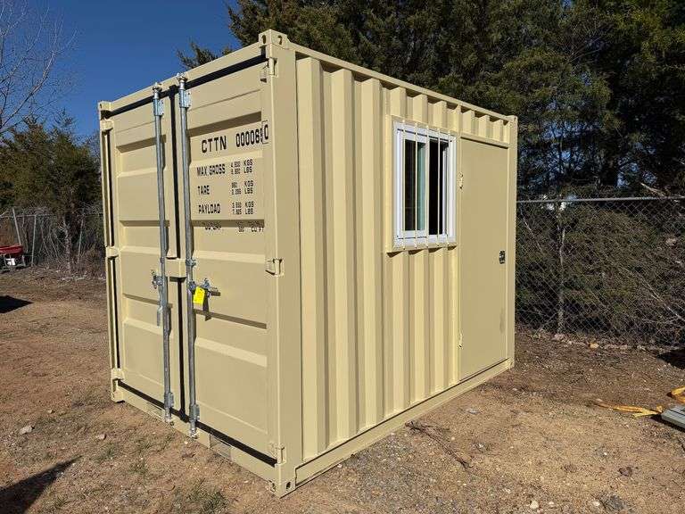 2025 "One Use" 10ft Steel Office Container image