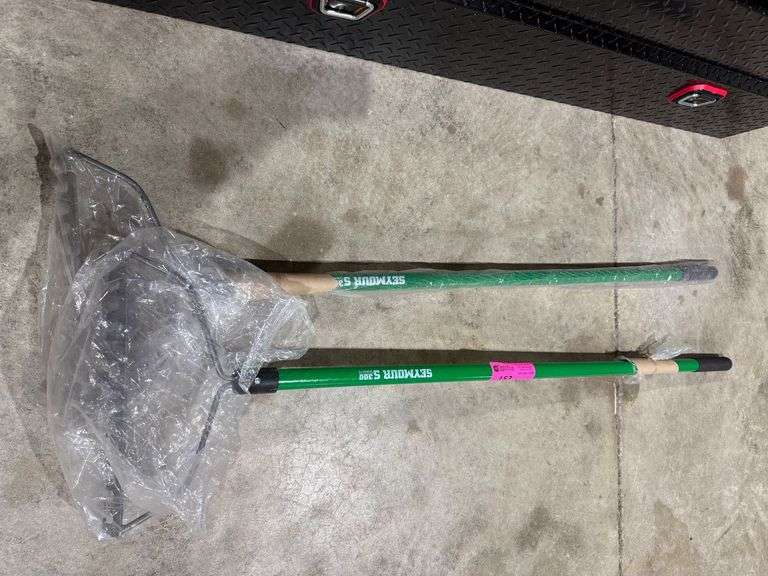 (2) Garden Rake with Fiberglass Handle image