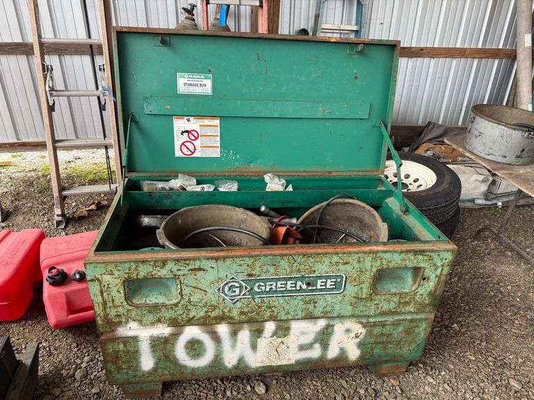 Greenlee Job Box with Contents image