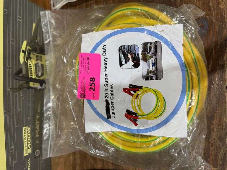 20ft Heavy Duty Jumper Cables image