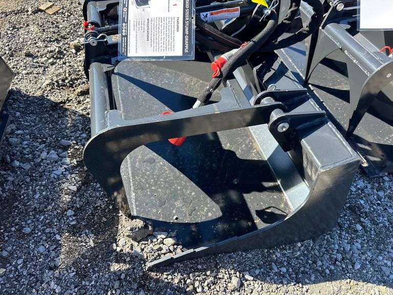2025 Wolverine Unused MSG-11-44W Mini Skid Steer Stump Grapple image