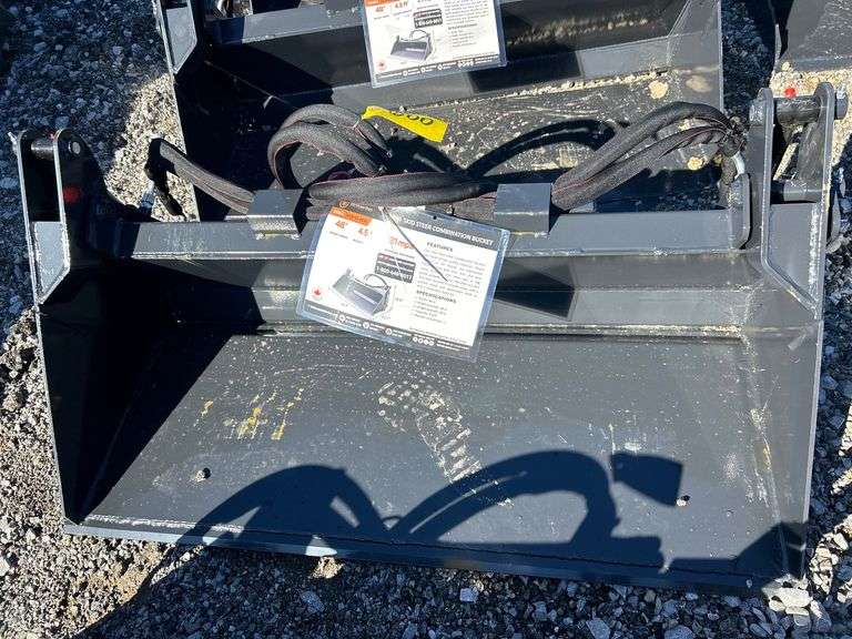 2025 Wolverine Unused MCB-11-48W Mini Skid Steer Combination Bucket image