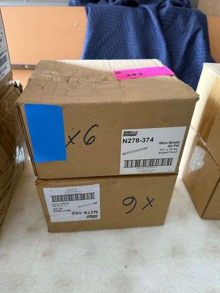 (2) National Wire Brads - N278-374 image