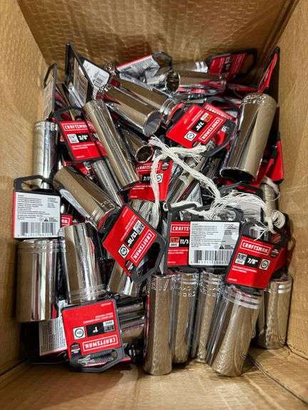 (65) New Craftsman SAE Chrome Sockets image