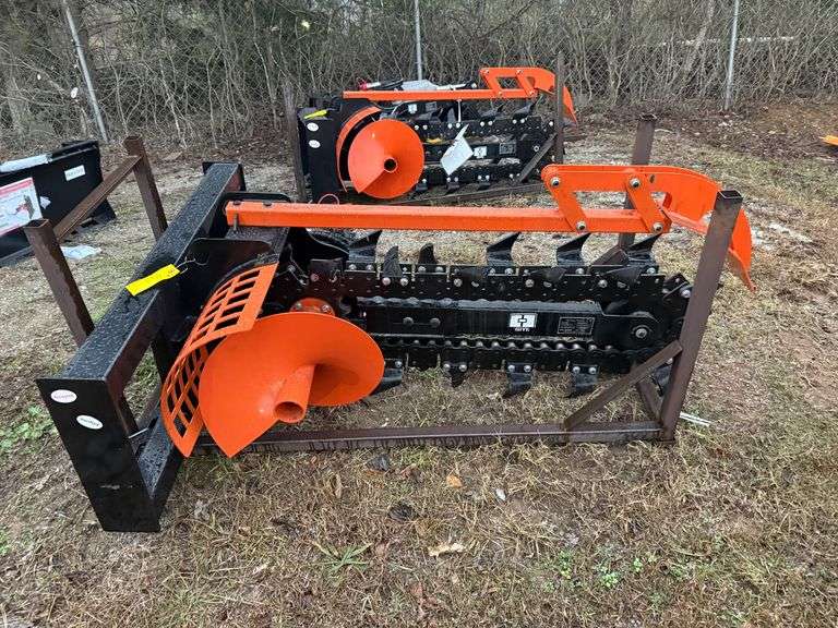 2025 GIYI Unused D39 Skidsteer Trencher image