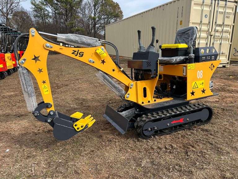 2025 ZJG Unused ZJ-08 Mini-Excavator image