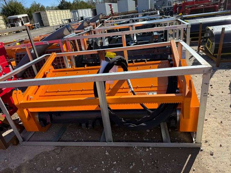 2025 Wolverine Unused DUM-26-73W Skidsteer Mulcher image