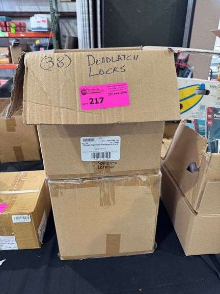 Lot - Single Cylinder Deadlatch Lock image