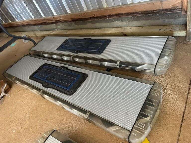 (2) Whelen LFL Liberty Series Police Light Bars - Model SP2BBBB image