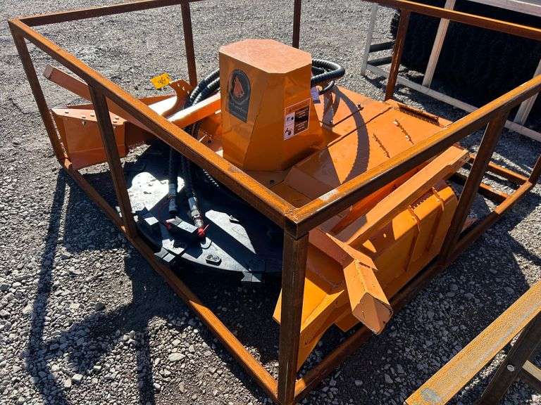 2024 Wolverine Unused DM-13-72W Skidsteer Disc Mulcher image