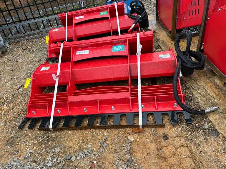 2025 Raytree Unused RMLL60 Skidsteer Power Rake Land Level image