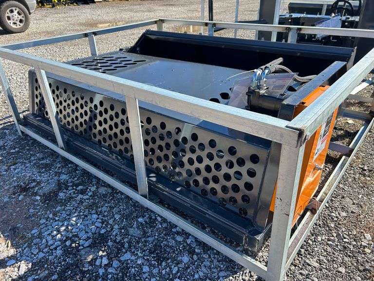 2025 Wolverine Unused RCR-12-84W 72in Skidsteer Rock Rake image