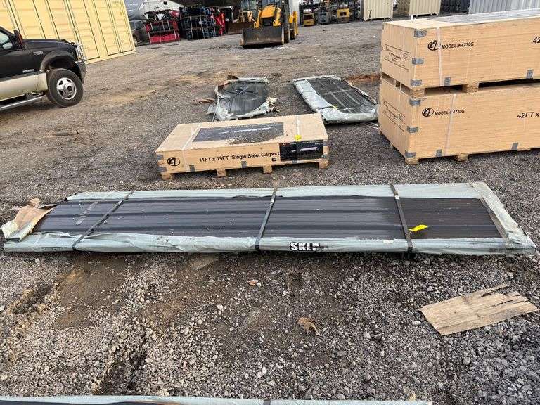 2025 SKLP Unused Corrugated Steel Panels image