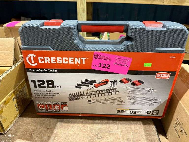 New Crescent 128 Pc Professional Tool Set image