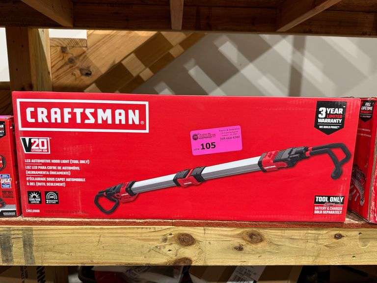 New Craftsman CMCL090B 20V LED Automotive Hood Light - Tool Only image