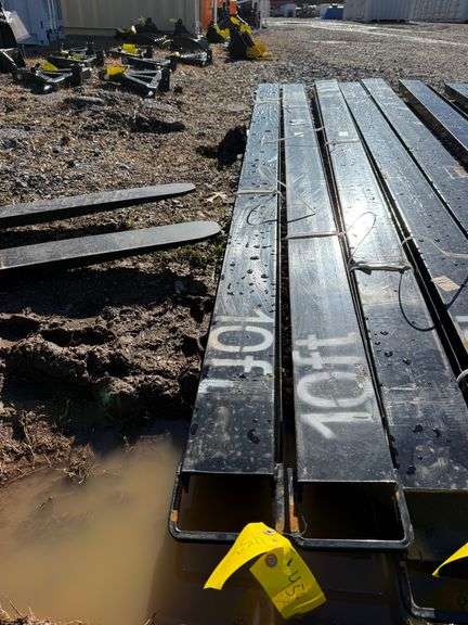 Pair - SKLP Unused 10ft Fork Extensions image