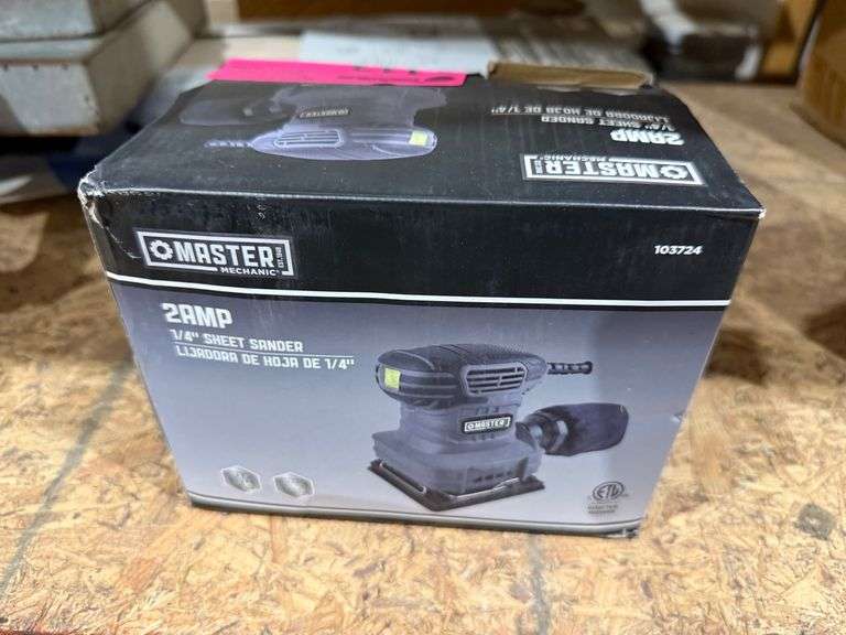 New Master Mechanic 1/4 Sheet Sander - Corded image