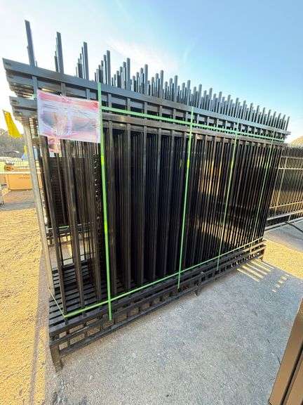 2025 Raysky Unused RPCF10-7FT Powder Coated Site Fence image
