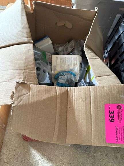 Lot - Wire Brush, Thermostat, Conduit, Etc image